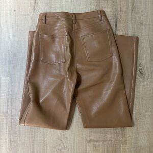 Wilfred Leather Ankle Length Pants